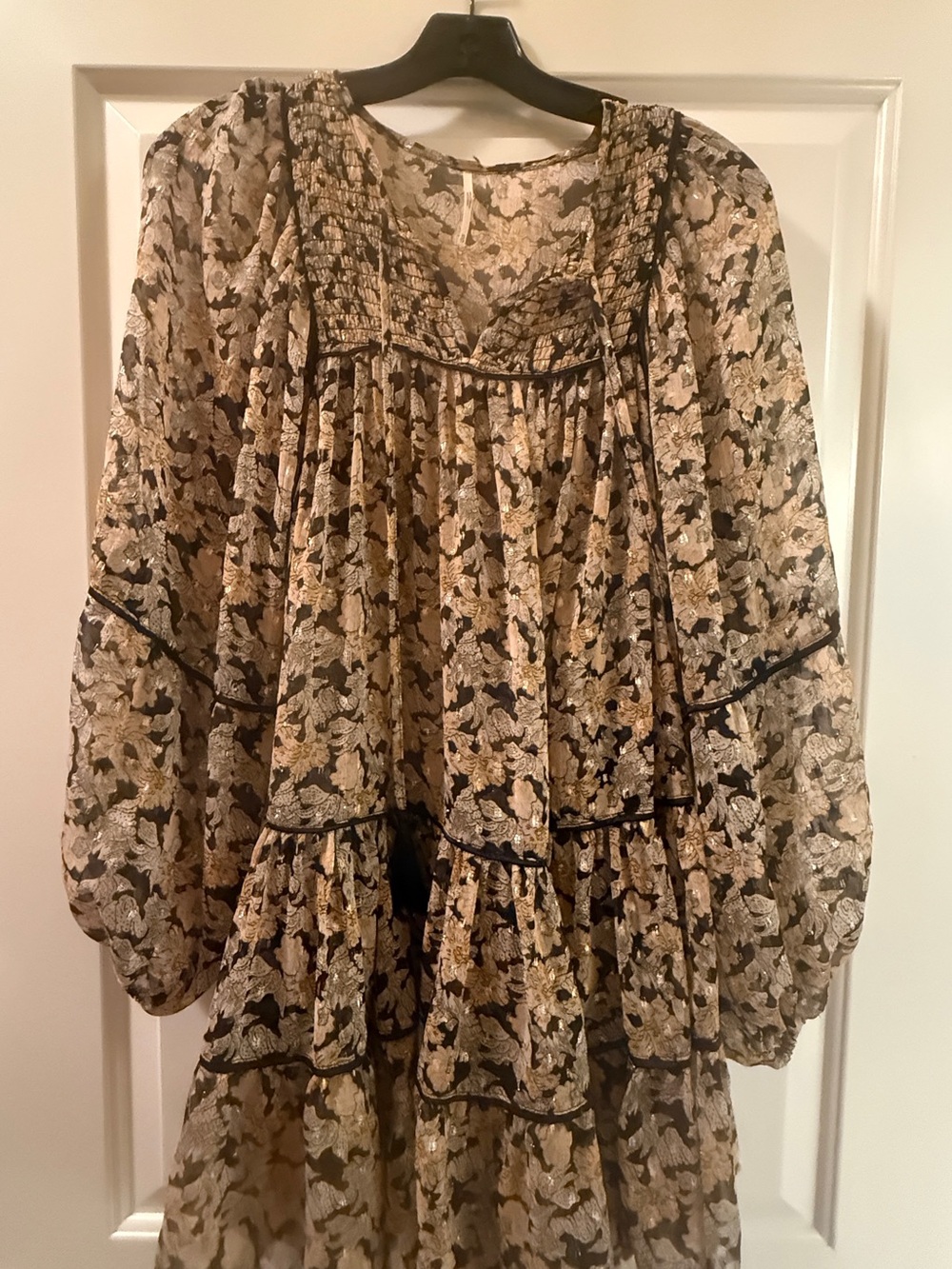 Free People Floral Mini Dress